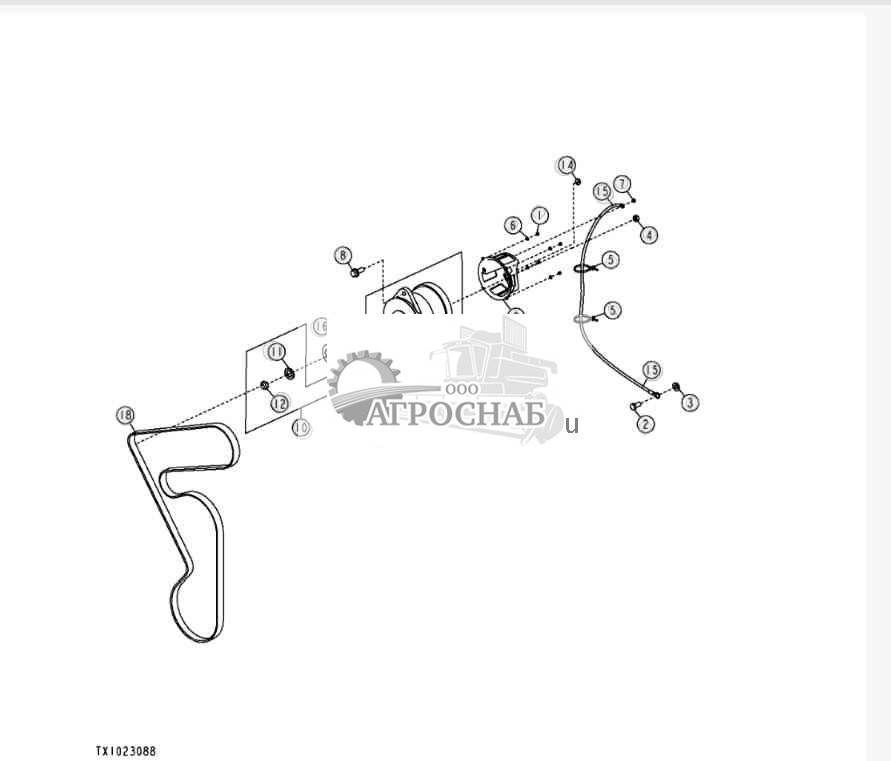 Генератор переменного тока (80 А) 